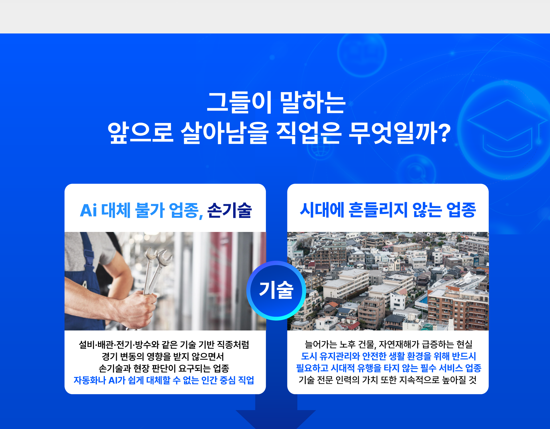 AI 대체불가 업종, 손기술 - 시대에 흔들리지 않는 업종